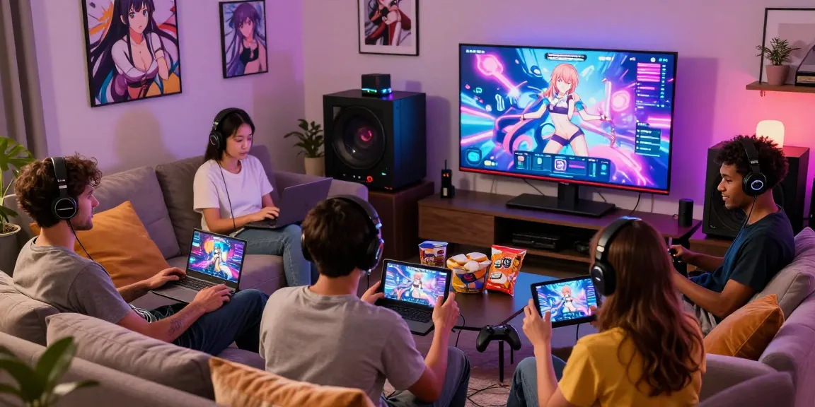 Experience exciting hentai game online with diverse players enjoying immersive anime graphics.