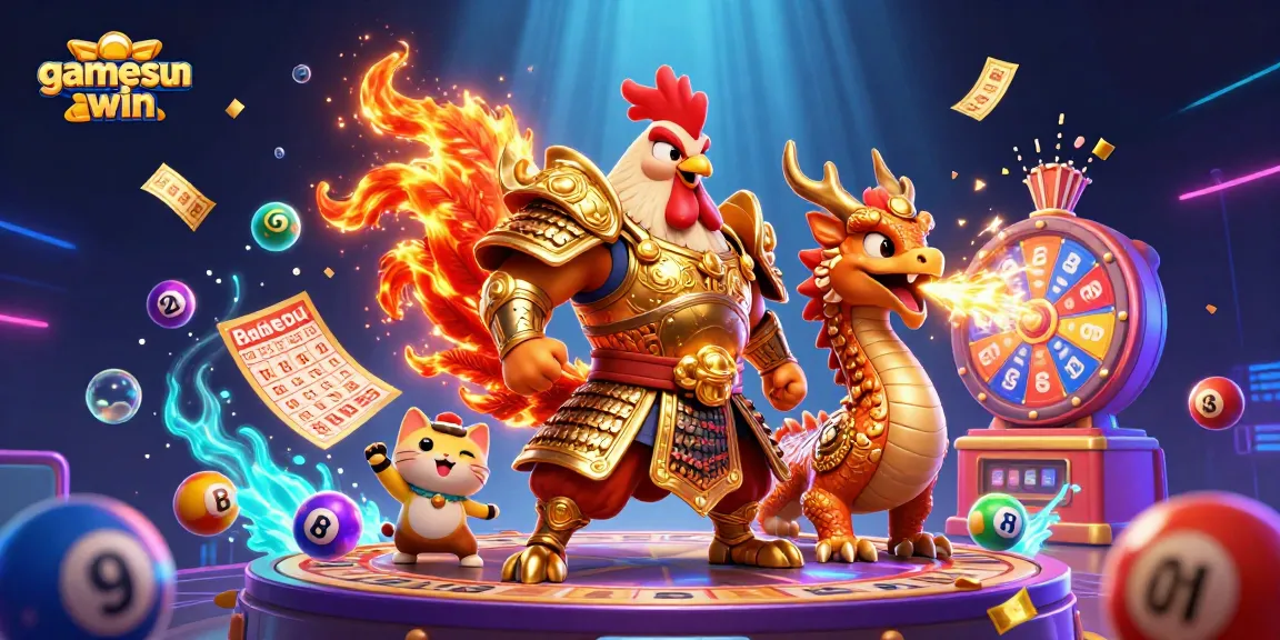 Engage in gamesunwin’s thrilling gaming experience featuring exciting characters and vibrant gambling elements.