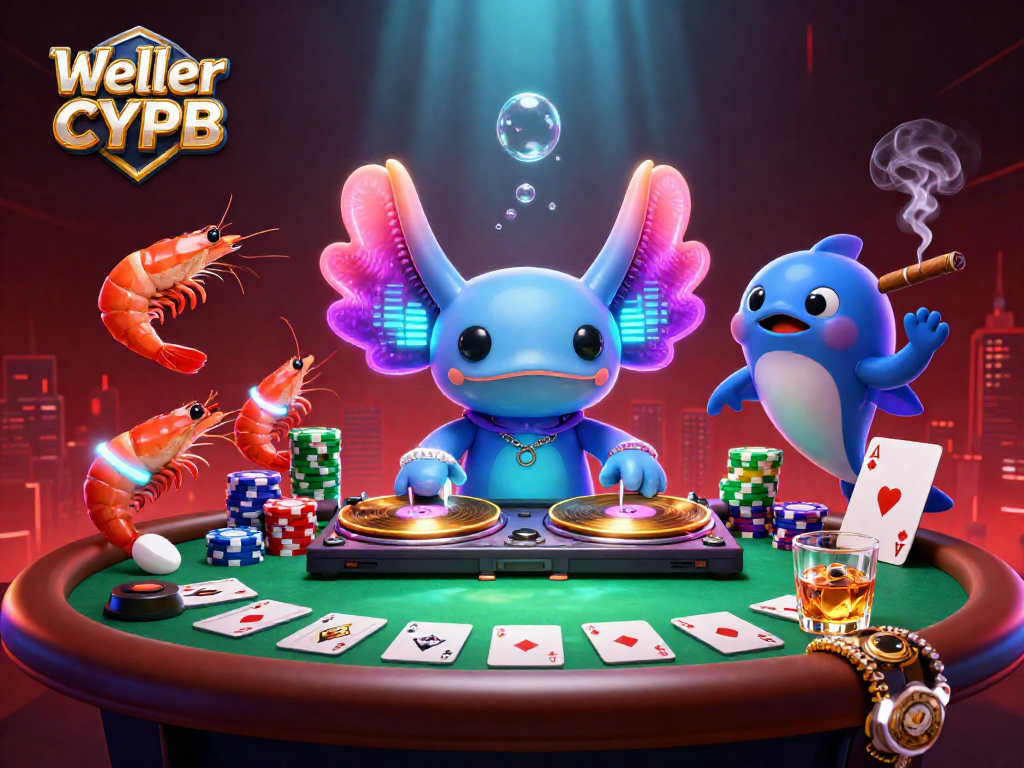Spin the tables with Weller CYPB in a vibrant casino scene featuring energetic characters.