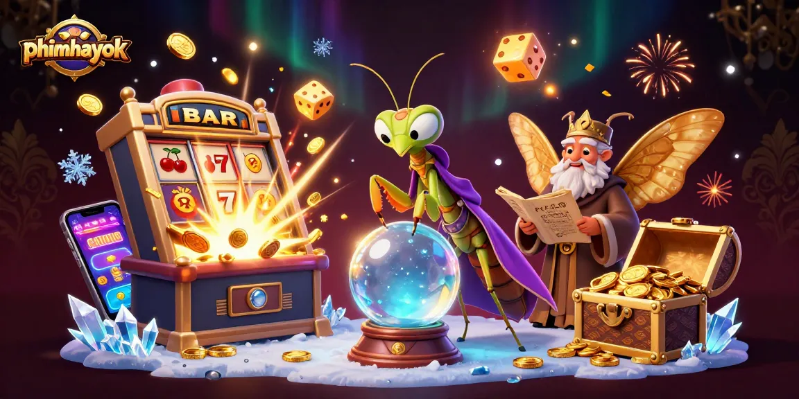 Experience thrilling wins with phimhayok at a vibrant casino scene bursting with action.