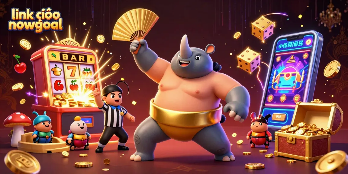 Experience exciting gameplay with link vào nowgoal featuring vibrant 3D casino characters and dynamic gambling elements.